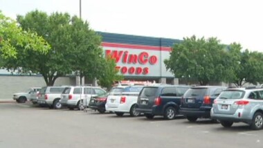 WinCo foods parking lot