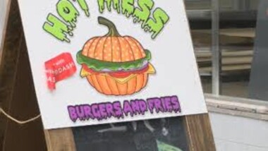 Hot Mess Burgers logo