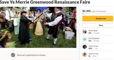 go fund me page for fair