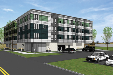 digital rendering of pasco haven building