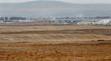 Landscape photo of empty plot of land to be used in Pasco