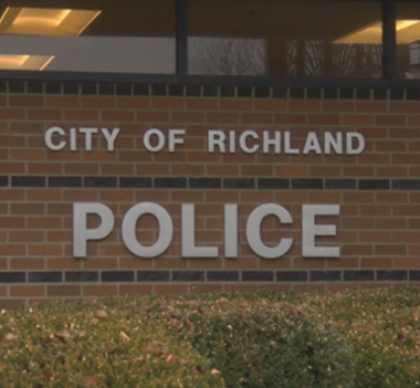 Richland Police Department sign