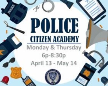 Citizen Police Academy advertisement