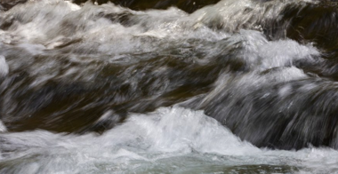 Photo of rushing waters