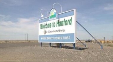 Welcome to hanford sign