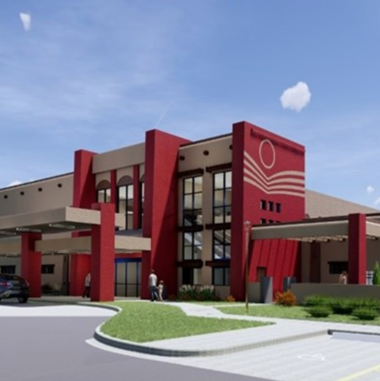 Rendering of new care center