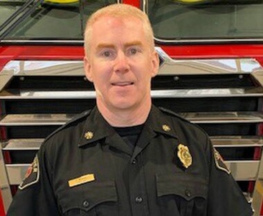 portrait of fire chief Vince Beasley