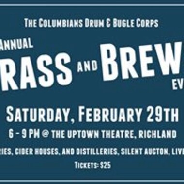 Brass and brews event ad.
