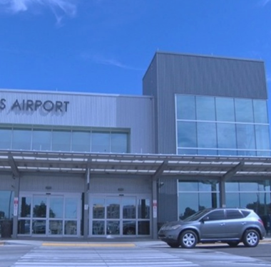 Pasco airport from the outside