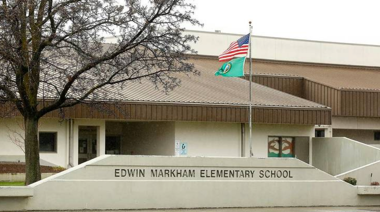 Edwin elementary school from the outside