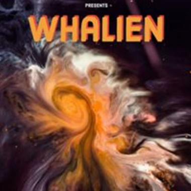 An alien graphic that reads whalien