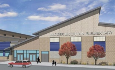 Digital rendering of Badger Mountain Elementary