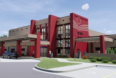 3d rendering of vista field clinic