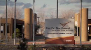 PNNL sign in front of building