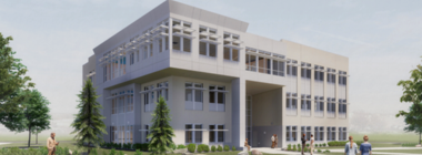 admin building rendering