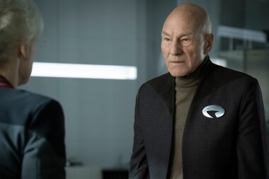 Patrick Stewart as Jean-Luc Picard on Star Trek: Picard 