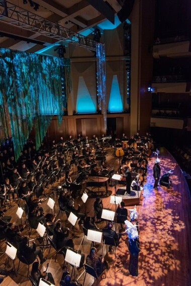 The Seattle Symphony’s 2017 production of Ravel’s L’Enfant et les Sortileges. CREDIT: Brandon Patoc